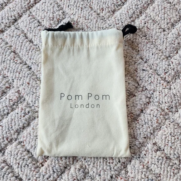 Pom Pom London Black Clutch Wristlet - Picture 9 of 14